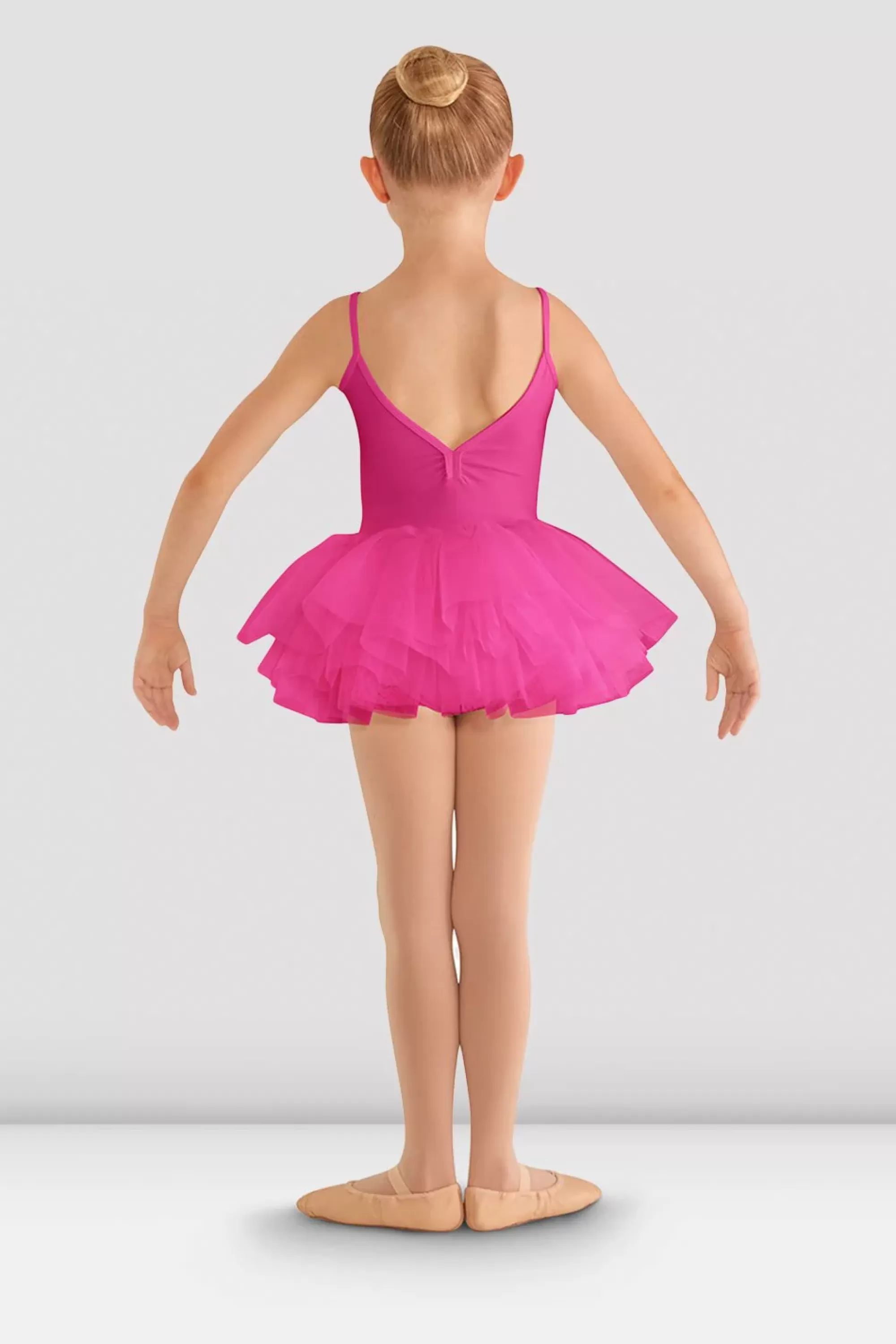 Kinder Bloch Kleider | Performance^Tutu-Trikot für Mädchen mit Valentinstags-Motiv